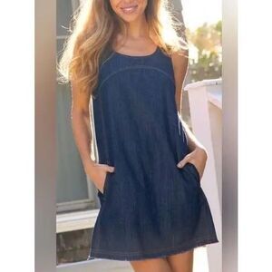 NATURAL LIFE Denim Blue Dress